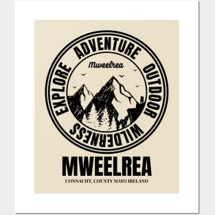 Mweelrea Mountain, Mayo Ireland - Irish Climbers Posters and Art